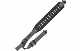 Allen BakTrak Traverse Rifle Sling Black/Gray, 19.4" OAL, 1.25" Webbing, BakTrak Grip, Swivels Included.