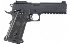 Girsan 395029 Witness2311 17/20+1 5" Black Steel Barrel, Black Serrated Steel Slide, Black Polymer Frame w/Beavertail & Picatinny Rail, Black Checkered Polymer Grip, Ambidextrous