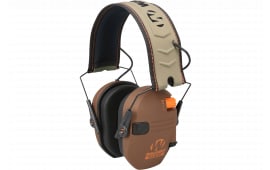 Walker's Razor Slim Electronic Muff Hearing Protection, 23 dB NRR, Over-the-Head, Two AAA Batteries