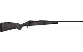 Fierce Firearms TWROG270WIN22BT Twisted Rogue 22" Armour Lube Black Steel Threaded Barrel, Drilled & Tapped Steel Receiver, LR Negative Comb Trophy Camo Carbon Fiber Stock