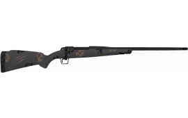 Fierce Firearms TWROG300PRC22BT Twisted Rogue 22" Armour Lube Black Steel Threaded Barrel, Drilled & Tapped Steel Receiver, LR Negative Comb Trophy Camo Carbon Fiber Stock