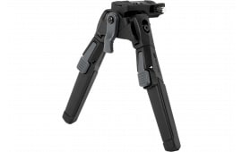 Savage Arms Sling Swivel Bipod 56311GRY Gun Rest 7.20"-10" High Gray Polymer, Rubber Feet.