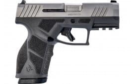 Taurus GX2 1-GX2939G-10 Pistol 9mm 3.38" Barrel 10+1 Striker-Fired Gray Frame/Stainless Slide, Accessory Rail.