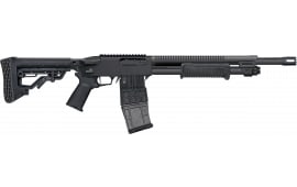 Mossberg 590RM Stand-Off 50218 Shotgun, 12 Gauge, 18.5" Barrel, 10+1, Pump, Rotary Safety, Mag-Fed, Heat Shield.