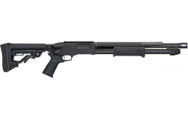 Mossberg 590R 50761 Shotgun 12 Gauge 18.5" Barrel 6+1 Pump Action Rotary Safety Breacher Barrel Adjustable Stock