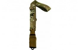 Tac Shield CQB Single Point Sling MultiCam 1.5" Webbing Quick Release HK Hook T6005MC.