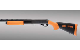 Hogue OverMolded Stock With Forend Kit Orange Fits Remington 870 12 Gauge Synthetic 12" LOP