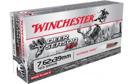 Winchester Ammo X76239DS Deer Season XP 7.62x39mm 123 gr Extreme Point Polymer Tip - 20rd Box