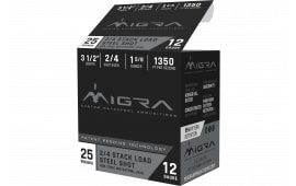Migra M12LS24 Staxd 12GA 3.5" 2-4 - 25sh Box