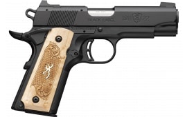 Browning 051068490 1911-22 Compact Medallion 3.58" BLACK/MAPLE*