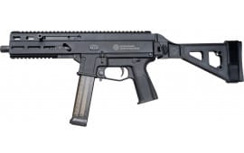 Grand Power Stribog SP10A3 197892004848 Pistol 10mm 8" 20+1 Semi-Auto, Threaded Barrel, SB Tactical Brace