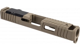 Zaffiri Precision ZPS.B.43.FDE ZPS.IBS Custom Slide Fits Glock 43/43x Flat Dark Earth 17-4 Stainless Steel
