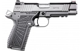 Wilson Combat SFT9CMR42 SFT9 Compact 15+1 4.25" Lightrail Black Armor-Tuff Stainless Steel