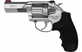 Diamondback SDR DB0700S703 Revolver .357 Magnum/.38 Special +P, 3" Barrel, 6 Rds, SA/DA, Polished Stainless, Fiber Optic Sights, Black Hogue Grip