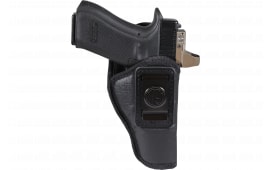 1791 Gunleather EcoCarry IWB Holster Compact Black Right Hand Leather Padded Foam Interior ECOC3BLKR.