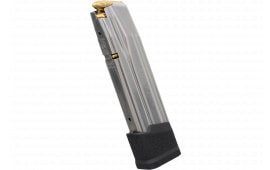 Magpul MAG1465-SST Amag 21rd 9mm Fits Sig P320 Silver/Black Stainless Steel/Polymer