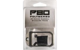Polymer80 P80CPMWSGRY PF-Series Magwell For Glock 17 6061-T6 Aluminum Gray Hardcoat Anodized