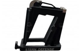 Stern Defense 001SDMAGAD9GLOCK9AND40 Mag-AD9 9mm/40 S&W Fits Glock Black Aircraft Grade Aluminum
