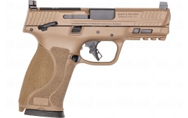 Smith & Wesson 13739 M&P M2.0 4" FS15rdArmornite w/SAFETY FDE