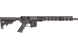 Smith & Wesson 13952 M&P15 Sport III 10+1 16" Black Armornite Threaded Barrel, Black Picatinny Rail Aluminum Receiver, 6 Position Black Synthetic Stock, Black Polymer Grip