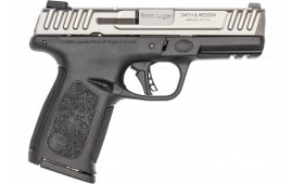 Smith & Wesson 13935 SD9 2.0 4" FS10rdSilver SS SLIDE/BLACK Poly