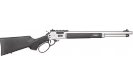 Smith & Wesson 13814 1854 9+1 19.25" Stainless Threaded Barrel, Picatinny Rail Stainless Steel Receiver, M-LOK Forend, Fixed Black Synthetic Stock