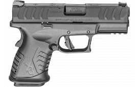Springfield Armory XDME93810CBHCOSP XD-M Elite Compact OSP 3.80" 11+1 Black Melonite Steel Slide/Barrel with Optic Cut Black Interchangeable Backstrap Grip Includes 2 Mags