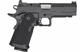 Springfield Armory PH9117AOSLC 1911 DS Prodigy 9mm 10+1 4.25" Black Cerakote Optic Ready/Serrated Carbon Slide Black Cerakote Polymer Grip Ambidextrous