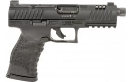 Walther 5220301 WMP SD, .22WMR, 4.9" Threaded Barrel, Optic Ready, 15rd Magazine, Black Polymer