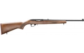 Ruger 31375 10/22 - .22LR Semi-Automatic Rifle, 18.5" Barrel, Black 75TH Anniversary Walnut Stain