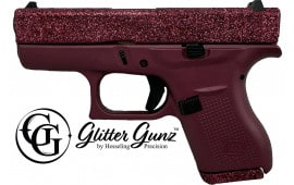 Glock UI4250201BCGG 42 3.25 Glitter GUN Black Cherry