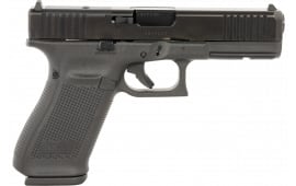 Glock UA205S203MOS G20 Gen 5 MOS Standard 15+1 4.61" Black GMB Barrel, Black nDLC Serrated Slide, Black Polymer Frame w/Picatinny Rail, Black Textured Grip, Ambidextrous, USA Made