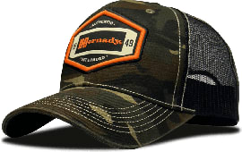 Hornady Gear 32830 Camo Trucker Hornady Patch