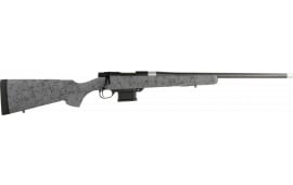 Howa HHSCF6ARCGRYBLK M1500 Mini Action Full Size 6 ARC 5+1 20" Black Threaded Barrel, Matte Blue Receiver Drilled & Tapped, HS Precision Gray Synthetic Stock