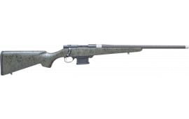 Howa HCE6ARCGRN 1500 Carbon Elevate 20" Carbon Fiber Wrapped Threaded Barrel, Black Drilled & Tapped Steel Receiver, Fixed Stocky's OD Green w/Black Webbing Synthetic Stock, Right Hand