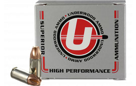 Underwood Ammo 817 9mm+P+ 90 GR 20 Per Box/10 Case - 20rd Box