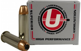 Underwood Ammo 129 38Special+P 125 GR Jacketed Hollow Point 20 Per Box/10 Case - 20rd Box