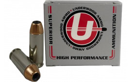 Underwood Ammo 235 10mm 150 GR Jacketed Hollow Point 20 Per Box/10 Case - 20rd Box
