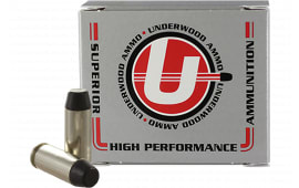 Underwood Ammo 242 10mm 220 GR Hard Cast Flat Nose 20 Per Box/10 Case - 20rd Box
