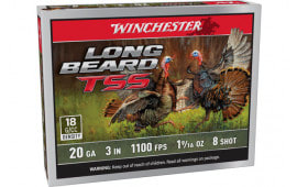 Winchester Ammo LBTSS2039 Long Beard TSS 20Gauge 3" 1 5/8oz Tungsten 9Shot 5 Round Box
