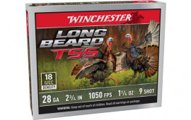 Winchester Ammo LBTSS289 Long Beard TSS 28Gauge 2.75" 1 1/4oz Tungsten 9Shot 5 Round Box