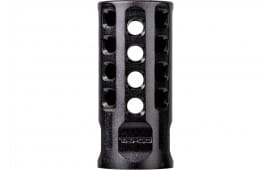 Tapco TAP22004 Muzzle Brake, Firearm Parts, 22 LR, 1/2"x28 Threads, 2" OAL, .920" Diameter, Black Anodized Aluminum.