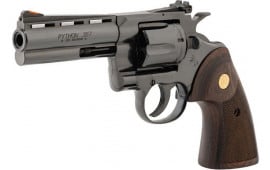 Colt ZPYTHONBP4WTS Python .357 Magnum 4.25" Barrel 6rd Revolver, Blued W/ Walnut Colt Medallion Grips - Minor Cosmetic Blem