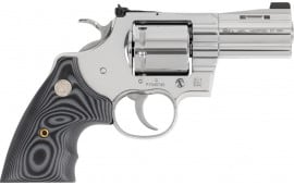 Colt ZPYTHONSP3NS Python Combat Elite .357 Magnum 3" Barrel 6rd Revolver, Stainless Steel W/ G10 Grips & Front Night Sight - Minor Cosmetic Blem