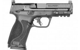 Smith & Wesson 13734 M&P M2.0 Bundle Full Size 17+1 4.25" Black Barrel, Black Armornite Optic Ready/Serrated Slide, Matte Black Polymer Frame w/Picatinny Rail, 5 Magazines