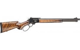 Smith & Wesson 14079 1854 9+1 19.25" Black PVD Threaded Barrel, Black PVD Picatinny Rail Stainless Steel Receiver, Fixed Satin Walnut Stock, Large Loop