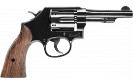 Smith & Wesson 14074 Model 10 K-Frame 38 S&W Spl+P 6rd 4" Blued Carbon Barrel, Cylinder & Frame w/Rear Sight Integral Slot, Tyler Gun Works Walnut Grip, No Safety Revolver