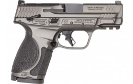 Smith & Wesson 14105 M&P9 M2.0 Metal Compact 3.6" 15-RD Safety Grey