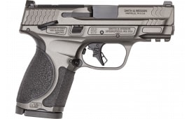 Smith & Wesson 14106 M&P9 M2.0 Metal Compact 3.6" 10-RD Safety Grey