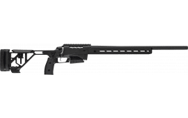 Tikka JRTXATB31224 T3x Ace Target 10+1 24" Threaded Barrel, Black Cerakote Picatinny Rail Receiver, M-LOK Handguard, Adjustable, Black Polymer Grip